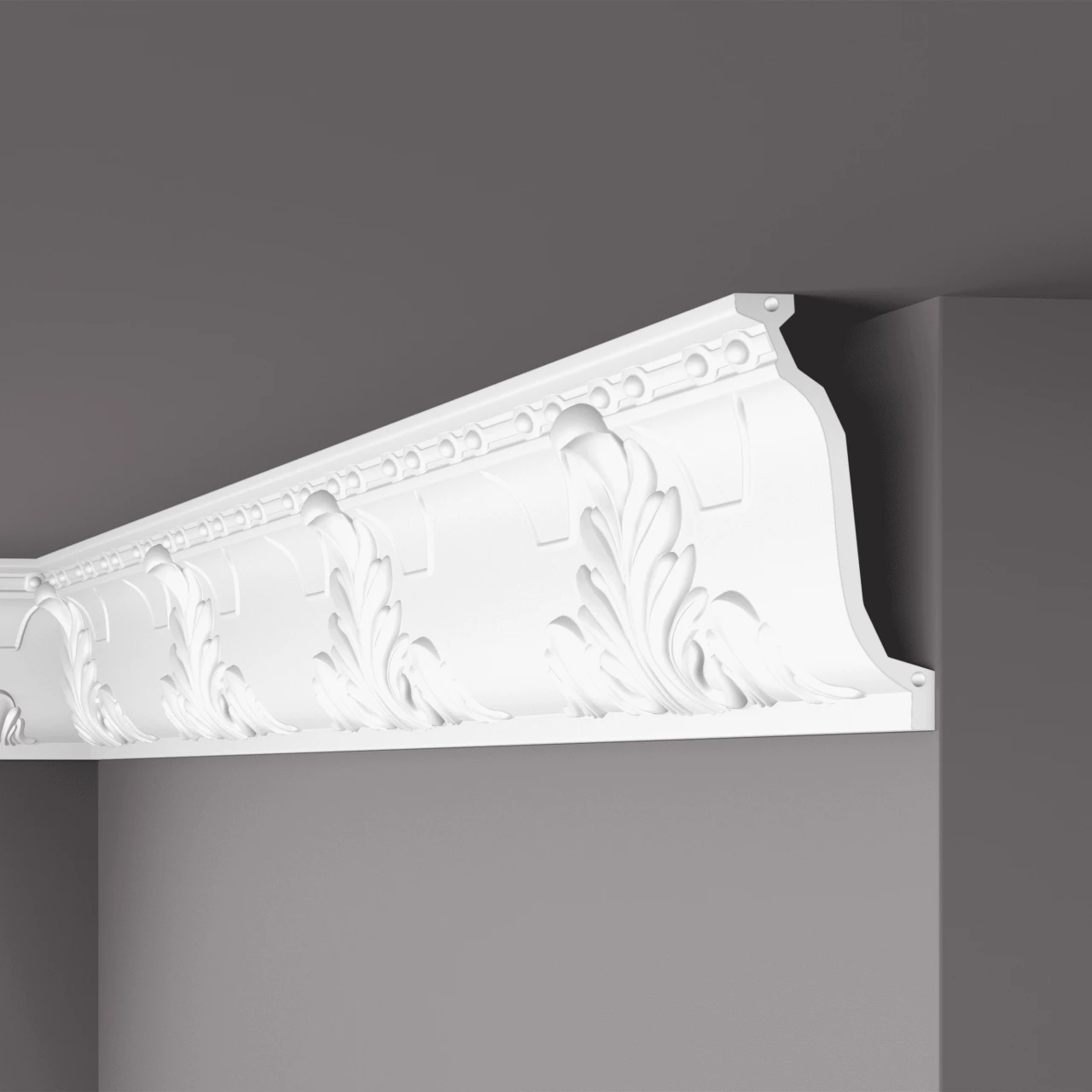 NMC Stuckleiste "Lyon" | Z7 ARSTYL® Deckenleiste | 100 X 220 X 2000 Mm | Polyurethan | Weiß 3 NMC Stuckleiste "Lyon" | Z7 ARSTYL® Deckenleiste | 100 X 220 X 2000 Mm | Polyurethan | Weiß