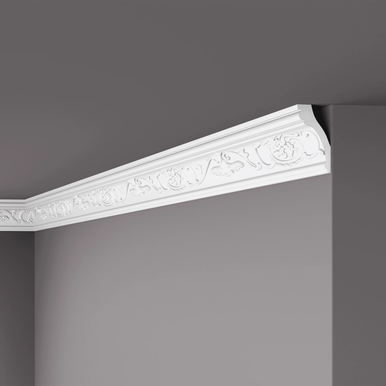 NMC Stuckleiste "Nizza" | Z9 ARSTYL® Deckenleiste | 35 X 70 X 2000 Mm | Polyurethan | Weiß 3 NMC Stuckleiste "Nizza" | Z9 ARSTYL® Deckenleiste | 35 X 70 X 2000 Mm | Polyurethan | Weiß