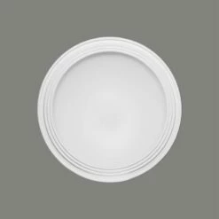 Mardom Rosette / Deckenkuppel B2002 Epoxidharz 720 X 125 X 720 Mm Weiß Stuck Verzierung Dekor