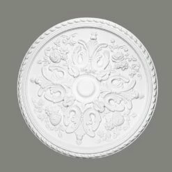 Mardom Rosette / Deckenkuppel B3015 Profoam 828 X 64 X 828 Mm Weiß Stuckrosette Deckenrosette Rund