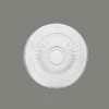 Mardom Rosette / Deckenkuppel B3020 Profoam 514 X 35 X 514 Mm Weiß Stuckrosette Deckenrosette Rund -Profistuck Verkäufe B3020 01 1280x1280