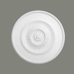 Mardom Rosette / Deckenkuppel B3023 Profoam 592 X 85 X 592 Mm Weiß Stuckrosette Deckenrosette Rund