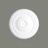 Mardom Rosette / Deckenkuppel B3025 Profoam 526 X 40 X 526 Mm Weiß Stuckrosette Deckenrosette Rund -Profistuck Verkäufe B3025 01 1280x1280