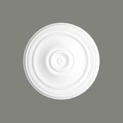 Mardom Rosette / Deckenkuppel B3025 Profoam 526 X 40 X 526 Mm Weiß Stuckrosette Deckenrosette Rund