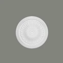 Mardom Rosette / Deckenkuppel B3029 Profoam 380 X 45 X 380 Mm Weiß Stuckrosette Deckenrosette Rund
