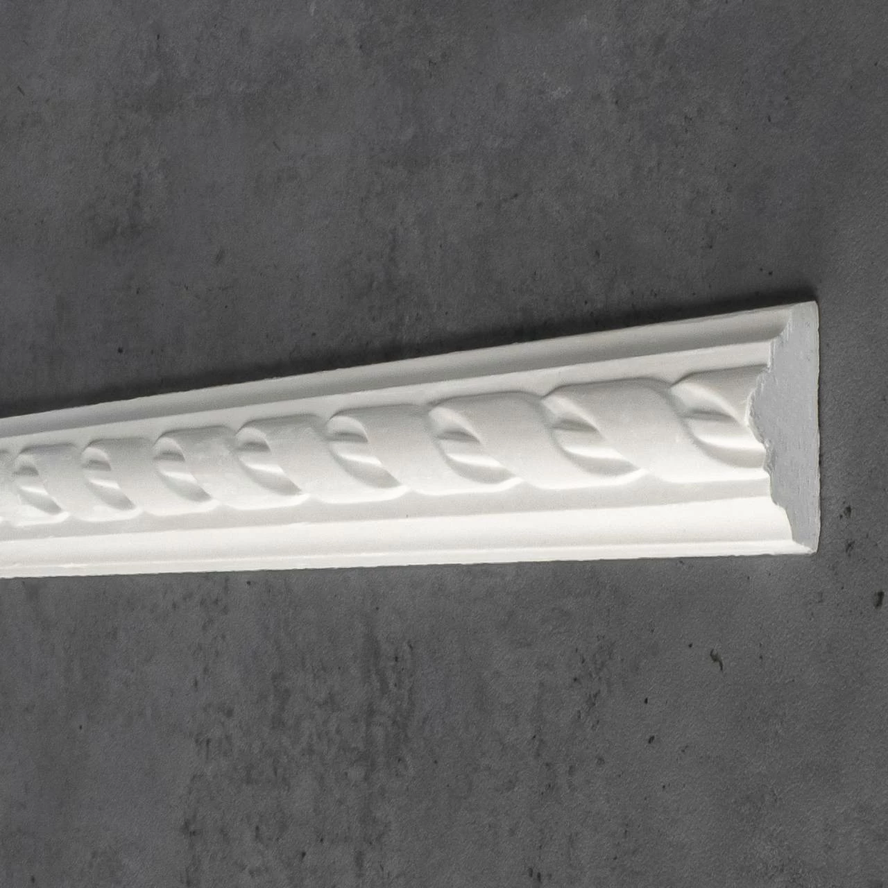 PROVISTON | Zierleiste Düren | Gips | 14 X 45 X 750 Mm | Wandleiste | Weiß 3 PROVISTON | Zierleiste Düren | Gips | 14 X 45 X 750 Mm | Wandleiste | Weiß