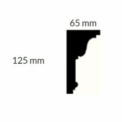 PROVISTON | Gipsleiste Braunschweig | Echter Gipsstuck | 65 X 125 X 1190 Mm | Stuckleisten Aus Gips 12 PROVISTON | Gipsleiste Braunschweig | Echter Gipsstuck | 65 X 125 X 1190 Mm | Stuckleisten Aus Gips -Profistuck Verkäufe Braunschweig 1280x1280
