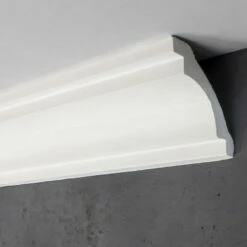 PROVISTON Gipsleiste Pforzheim Echter Gipsstuck 50 X 50 X 1200 Mm Stuckleisten Aus Gips