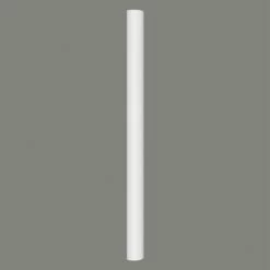 Mardom Halbsäule C4002H Profoam 200 X 100 X 2430 Mm Weiß Für Hauptkapitell Und Fußteil