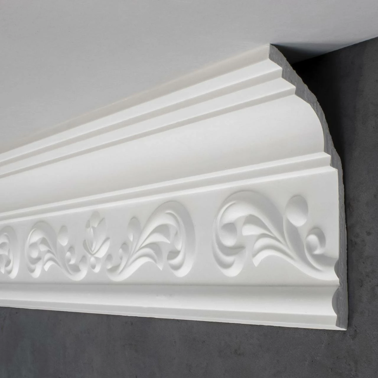 PROVISTON | Gipsleiste Mainz | Echter Gipsstuck | 80 X 112 X 1200 Mm | Stuckleisten Aus Gips 3 PROVISTON | Gipsleiste Mainz | Echter Gipsstuck | 80 X 112 X 1200 Mm | Stuckleisten Aus Gips