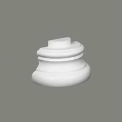 Mardom Halbsäulen Fußteil C5001-4H Profoam 280 X 140 X 150 Mm Weiß Für Halbsäule Und Halbkapitell