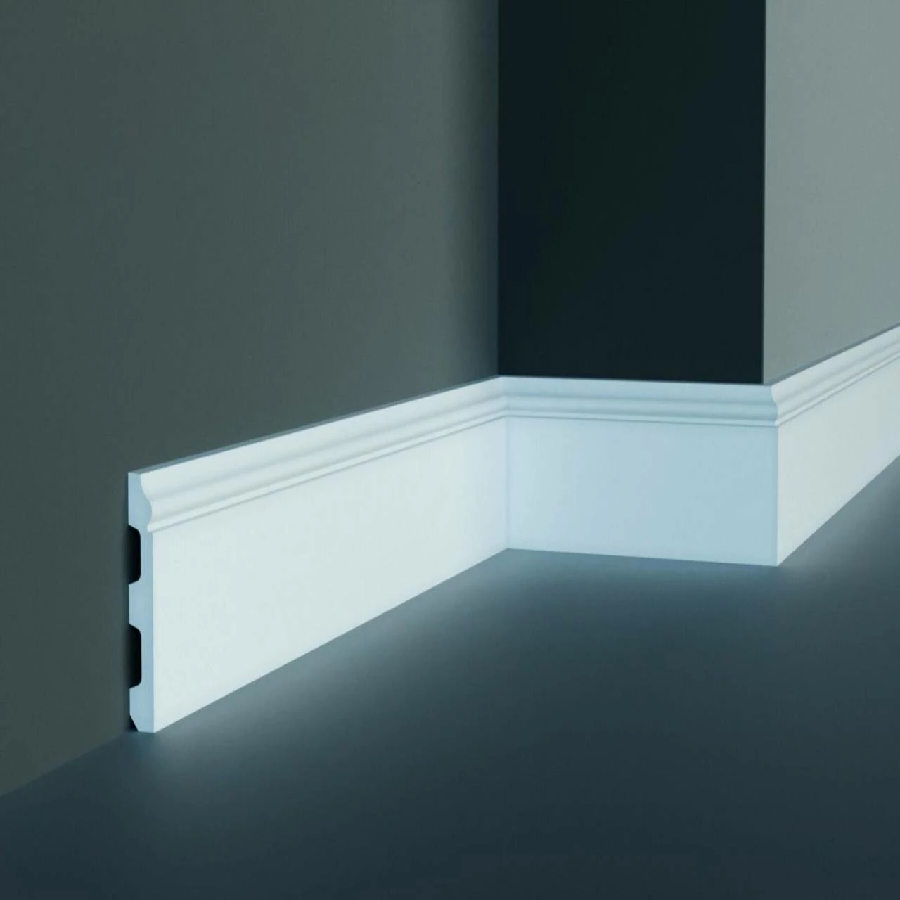 Elite Decor | Außenwinkel "CR943" | Polyurethan | 12 X 80 X 200 Mm | Weiß | Stuckleisten Winkel 3 Elite Decor | Außenwinkel "CR943" | Polyurethan | 12 X 80 X 200 Mm | Weiß | Stuckleisten Winkel