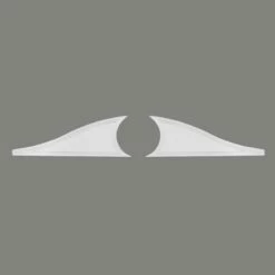 Mardom Zierelement Türaufsatz D3515 Profoam 110 X 6 X 315 Mm Weiß Türabschluss