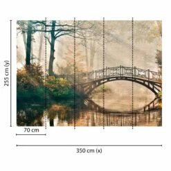 A.S. Creation | Designwalls | DD118622 | Fototapete | Vlies | 350 X 255 Cm | Wald & Pflanzen | Bunt -Profistuck Verkäufe DD118622 1 1280x1280