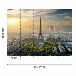 A.S. Creation | Designwalls | DD118684 | Fototapete | Vlies | 350 X 255 Cm | Paris | Bunt -Profistuck Verkäufe DD118684 1 1280x1280