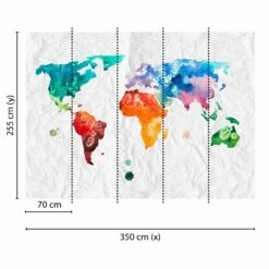 A.S. Creation | Designwalls | DD118698 | Fototapete | Vlies | 350 X 255 Cm | Weltkarte | Bunt 8 A.S. Creation | Designwalls | DD118698 | Fototapete | Vlies | 350 X 255 Cm | Weltkarte | Bunt -Profistuck Verkäufe DD118698 1 1280x1280