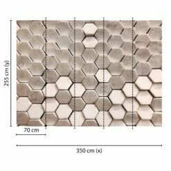 A.S. Creation | Designwalls | DD118724 | Fototapete | Vlies | 350 X 255 Cm | 3D | Grau | Beige -Profistuck Verkäufe DD118724 1 1280x1280