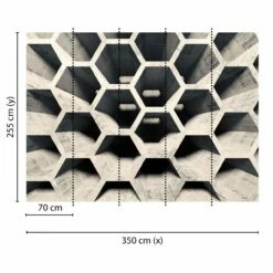 A.S. Creation | Designwalls | DD118740 | Fototapete | Vlies | 350 X 255 Cm | Stein & Beton | Grau -Profistuck Verkäufe DD118740 1 1280x1280
