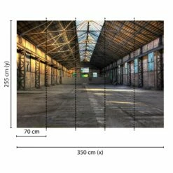 A.S. Creation | Designwalls | DD118748 | Fototapete | Vlies | 350 X 255 Cm | Modern | Grau | Grün -Profistuck Verkäufe DD118748 1 1280x1280