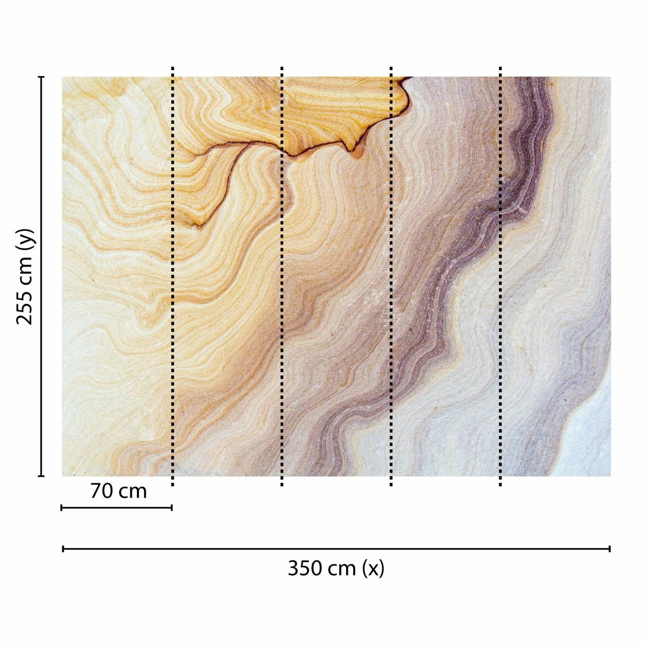 A.S. Creation | Designwalls | DD118752 | Fototapete | Vlies | 350 X 255 Cm | Stein & Beton | Bunt 5 A.S. Creation | Designwalls | DD118752 | Fototapete | Vlies | 350 X 255 Cm | Stein & Beton | Bunt – Bild 3