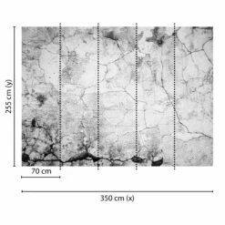 A.S. Creation | Designwalls | DD118768 | Fototapete | Vlies | 350 X 255 Cm | Stein & Beton | Grau -Profistuck Verkäufe DD118768 1 1280x1280