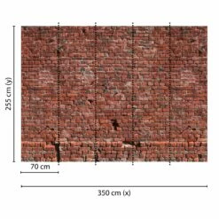 A.S. Creation | Designwalls | DD118784 | Fototapete | Vlies | 350 X 255 Cm | Stein & Beton | Braun -Profistuck Verkäufe DD118784 1 1280x1280