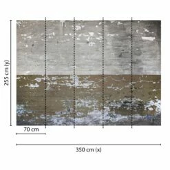 A.S. Creation | Designwalls | DD118788 | Fototapete | Vlies | 350 X 255 Cm | Stein & Beton | Grau -Profistuck Verkäufe DD118788 1 1280x1280