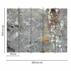 A.S. Creation | Designwalls | DD118789 | Fototapete | Vlies | 350 X 255 Cm | Stein & Beton | Bunt -Profistuck Verkäufe DD118789 1 1280x1280