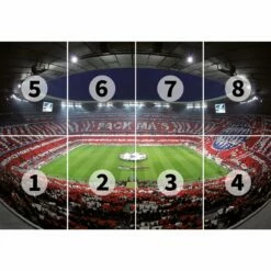 A.S. Creation | Designwalls 2.0 | DD118845 | Fototapete | Vlies | 366 X 254 Cm | Sport | Bunt -Profistuck Verkäufe DD118845 Aufteilung 1280x1280