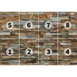 A.S. Creation | Designwalls 2.0 | DD118855 | Fototapete | Vlies | 366 X 254 Cm | Kinderzimmer -Profistuck Verkäufe DD118855 Aufteilung 1280x1280