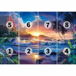 A.S. Creation | Designwalls 2.0 | DD118871 | Fototapete | Vlies | 366 X 254 Cm | Kinderzimmer -Profistuck Verkäufe DD118871 Aufteilung 1280x1280