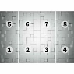 A.S. Creation | Designwalls 2.0 | DD118873 | Fototapete | Vlies | 366 X 254 Cm | Kinderzimmer -Profistuck Verkäufe DD118873 Aufteilung 1280x1280