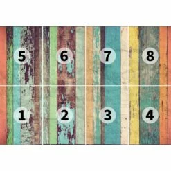 A.S. Creation | Designwalls 2.0 | DD118884 | Fototapete | Vlies | 366 X 254 Cm | Kinderzimmer -Profistuck Verkäufe DD118884 Aufteilung 1280x1280