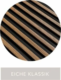 Mardom | Akustik 3D Wandpaneel "0050" | H: 2700 Mm X B: 120 Mm | Eiche Klassik | Modern -Profistuck Verkäufe Eiche Klassik 1280x1280