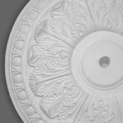 PROVISTON | Gips Rosette Portsmouth | Echter Gipsstuck | Ø46cm | Stuckrosette -Profistuck Verkäufe FL102 2 1280x1280