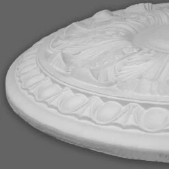 PROVISTON | Gips Rosette Portsmouth | Echter Gipsstuck | Ø46cm | Stuckrosette -Profistuck Verkäufe FL102 3 1280x1280