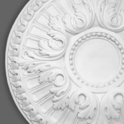 PROVISTON Gips Rosette "Preston" | Ø 483 Mm | Stuckrosette Klassisch Verziert | Echter Gipsstuck -Profistuck Verkäufe FL105 2 1280x1280