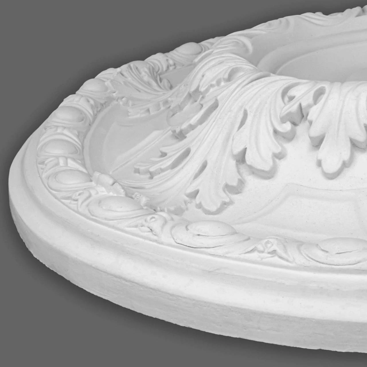 PROVISTON | Gips Rosette Sunderland | Echter Gipsstuck | Ø50cm | Stuckrosette 4 PROVISTON | Gips Rosette Sunderland | Echter Gipsstuck | Ø50cm | Stuckrosette – Bild 2