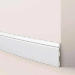 NMC | Fußbodenleiste "Eindhoven" FL1 Flex | WALLSTYL | 12 X 80 X 2000 Mm | Polystyrol | Flexibel