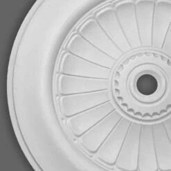 PROVISTON | Gips Rosette Crawley | Echter Gipsstuck | Ø41cm | Stuckrosette -Profistuck Verkäufe FL21 2 1280x1280