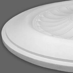 PROVISTON | Gips Rosette Crawley | Echter Gipsstuck | Ø41cm | Stuckrosette -Profistuck Verkäufe FL21 3 1280x1280