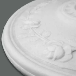 PROVISTON | Gips Rosette Belfast | Echter Gipsstuck | Ø38,4cm | Stuckrosette -Profistuck Verkäufe FL28 3 1280x1280