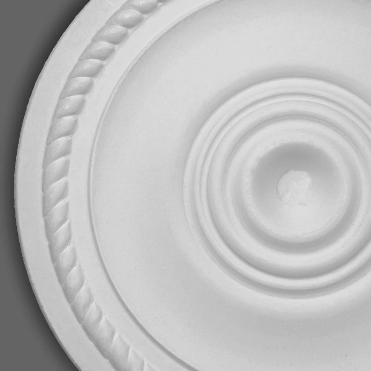 PROVISTON | Gips Rosette Watford | Echter Gipsstuck | Ø31,5cm | Stuckrosette 6 PROVISTON | Gips Rosette Watford | Echter Gipsstuck | Ø31,5cm | Stuckrosette – Bild 4