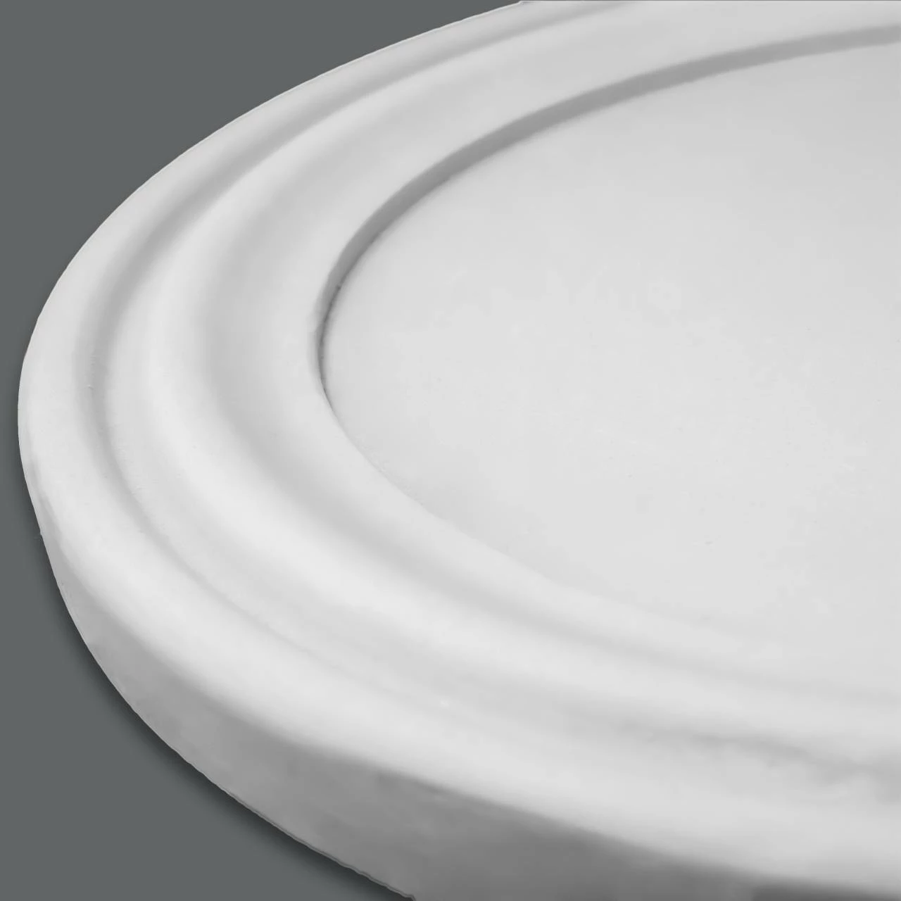 PROVISTON | Gips Rosette Newport | Echter Gipsstuck | Ø32,5cm | Stuckrosette 6 PROVISTON | Gips Rosette Newport | Echter Gipsstuck | Ø32,5cm | Stuckrosette – Bild 4