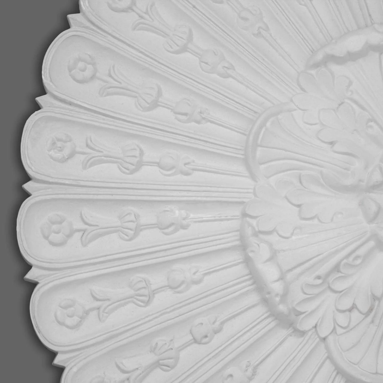 PROVISTON | Gips Rosette Middlesbrough | Echter Gipsstuck | Ø60cm | Stuckrosette 5 PROVISTON | Gips Rosette Middlesbrough | Echter Gipsstuck | Ø60cm | Stuckrosette – Bild 3
