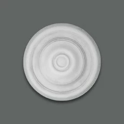 PROVISTON | Gips Rosette SaintHelens | Echter Gipsstuck | Ø27cm | Stuckrosette