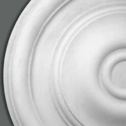 PROVISTON | Gips Rosette SaintHelens | Echter Gipsstuck | Ø27cm | Stuckrosette -Profistuck Verkäufe FL54 2 1280x1280