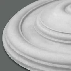 PROVISTON | Gips Rosette SaintHelens | Echter Gipsstuck | Ø27cm | Stuckrosette -Profistuck Verkäufe FL54 3 1280x1280