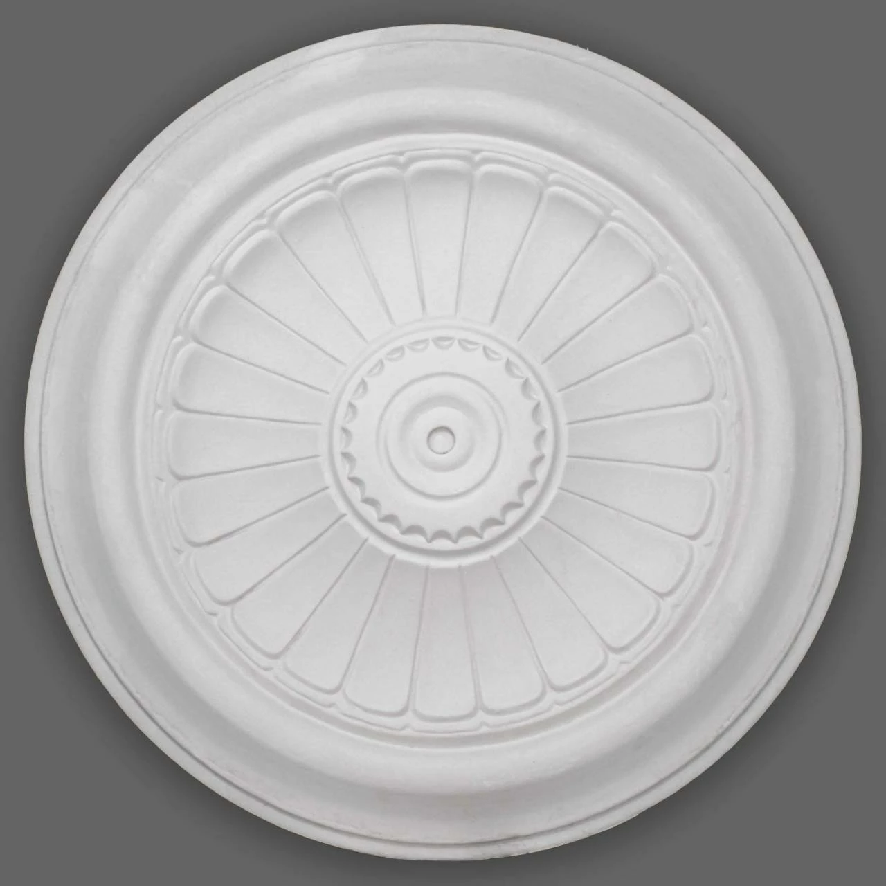 PROVISTON | Gips Rosette Coventry | Echter Gipsstuck | Ø34,9cm | Stuckrosette 3 PROVISTON | Gips Rosette Coventry | Echter Gipsstuck | Ø34,9cm | Stuckrosette