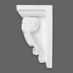 PROVISTON | Gipskonsole Edmonton | Echter Gipsstuck | 95 X 120 Mm | Konsole Aus Gipsstuck -Profistuck Verkäufe H35 Edmonton 2 1280x1280